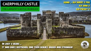 Caerphilly Castle  The Largest in Wales 2nd in Britain [upl. by Adnoma]