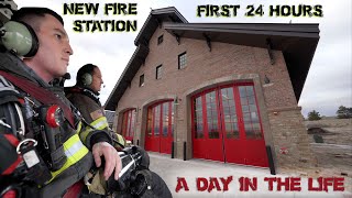 First 24 Hours in a New Fire Station  A Day in the Life [upl. by Borroff530]