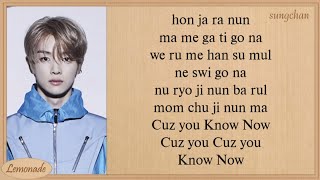 NCT U  Know Now Easy Lyrics [upl. by Llenral]