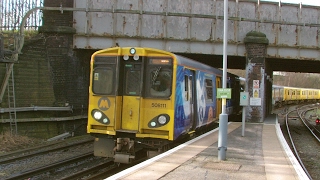 Half an Hour at 216  Birkenhead North Station 1022017  Class 507 508 terminus [upl. by Askari]