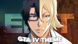 Aizen x Urahara  GTA IV Theme Edit [upl. by Kalman]